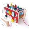 Wooden Educational Cube, Elephant, Hammer, Dexterity Toy, Montessori