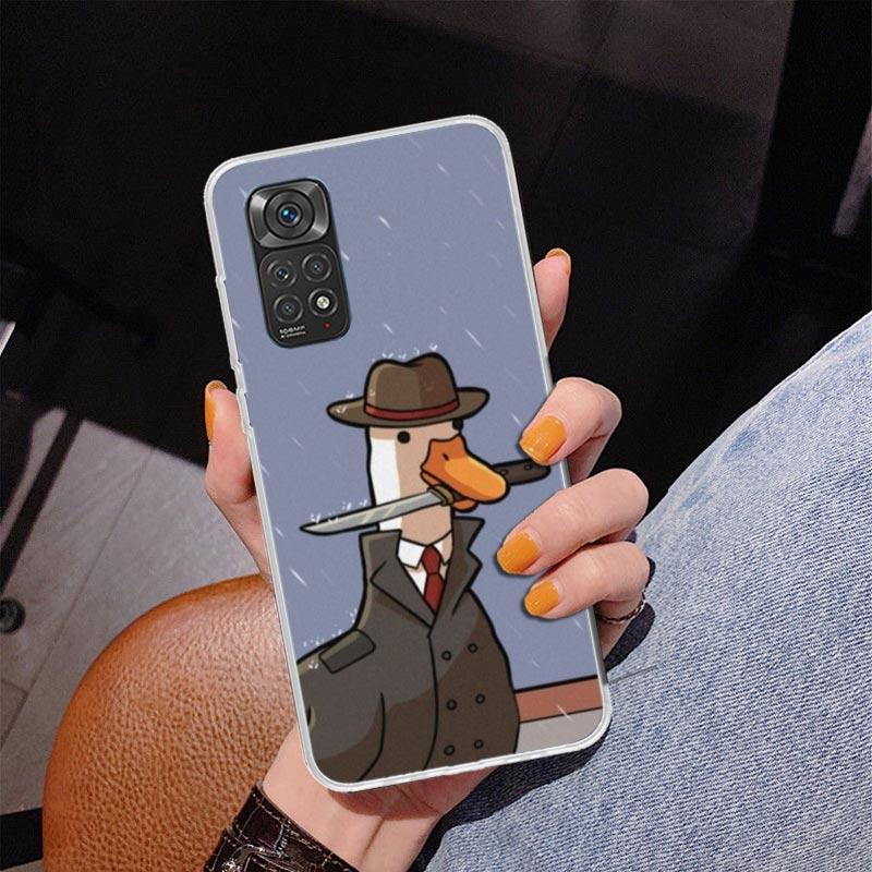 Cartoon Cute Goose Game Phone Case For Xiaomi Redmi Note 15 14 13 12S 12 11 Pro Plus 14S 11S 11E 10 10S 11T 5G Personalized Cove