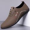 Męskie Skórzane Buty Casual Lekkie Miękkie Podeszwy Buty do Jazdy Wsuwane Mokasyny dla Mężczyzn Biznesowe Rekreacyjne Skórzane Buty Mokasyny