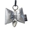 Bow Shape Phone Lanyard Bowknot Heart Pendant Wrist Strap Detachable Phone Charm Keyring Portable Accessory for Women