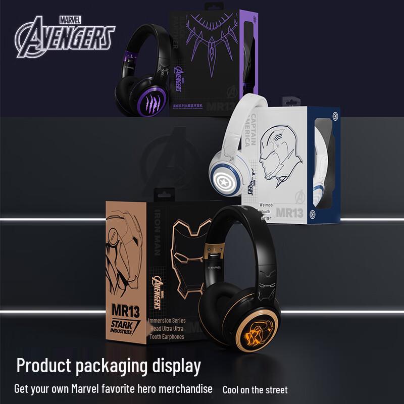 Disney Marvel MR13 Wireless Bluetooth Gaming Headset