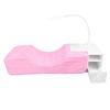 Wimpernverlängerungskissen mit Ablage-Organizer-Ständer 3 Helligkeiten LED-Licht Blau Beleuchtung Pink U-förmig