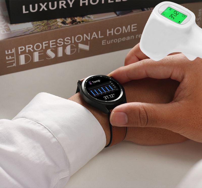 Smart ECG Watch: Health Monitor for Sleep, Blood Pressure, and Oxygen - Ideal for Elderly Men and Women