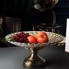Fulinci European Style Crystal Glass Fruit Platter