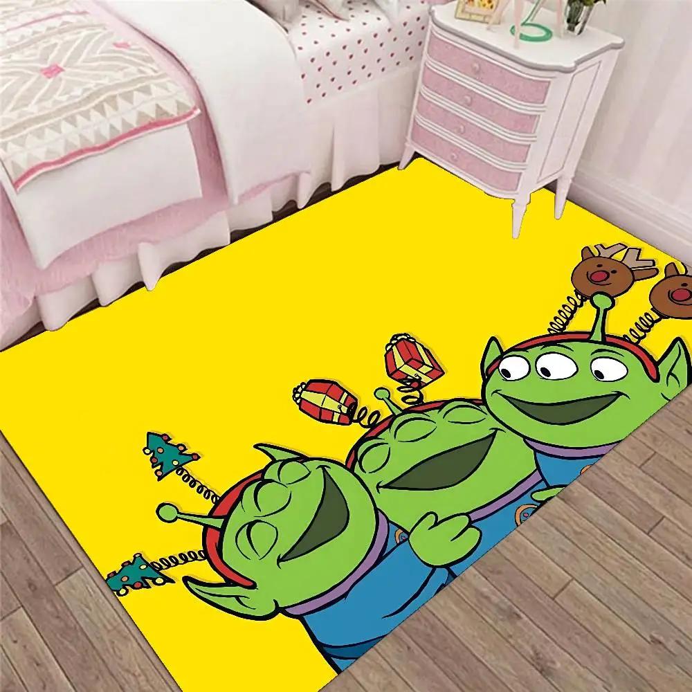 3 Eye-A-AlienS Floor Mat Durable Carpet Rug For Footpad Mats Style Soft Bedroom Floor House Laundry Room Mat Anti-skid