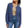 Women's Summer Versatile Zipper Knitwear Mesh Slimming Jacket