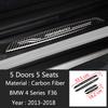 Accessories For BMW 1 3 4 5 Series F10 F20 F30 F34 X1 X3 X5 X6 Welcome pedal Door Sill Scuff Plate Guards Protector Cover strips