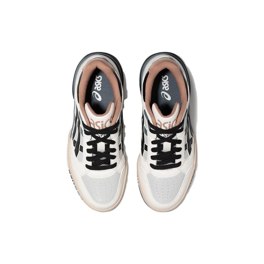 Asics Gel-Spotlyte Synthetic Leather Minimalist Breathable Low-Top Retro Basketball Shoes Unisex sneaker Gray White Black 1203A399-020