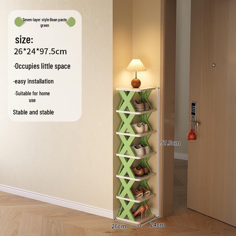 Multi-Layer Detachable Shoe Rack for Entryway and Storage Solutions