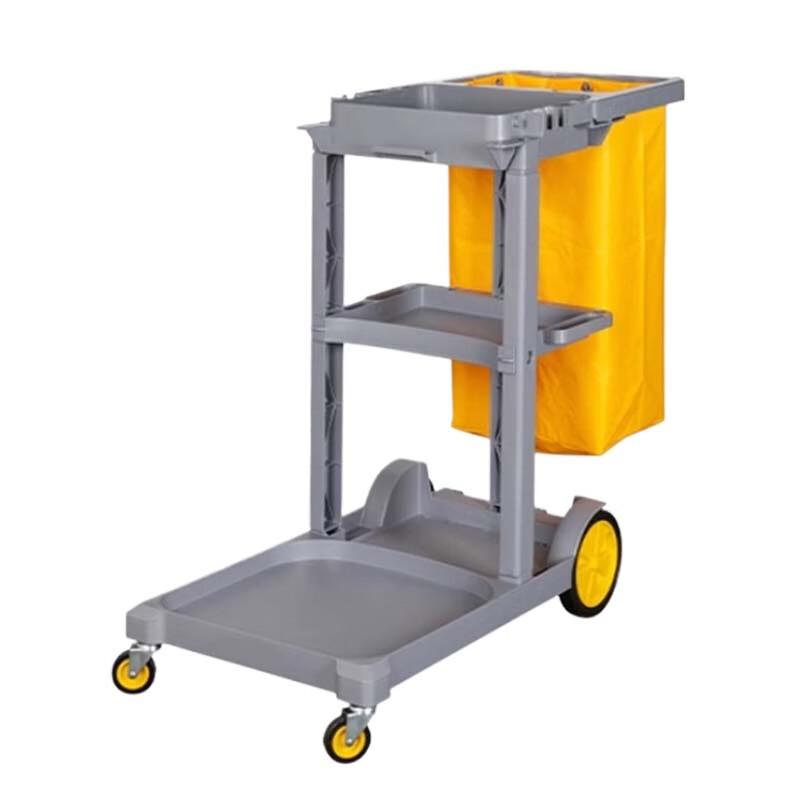Multi-functional Hand Push Cleaning Cart