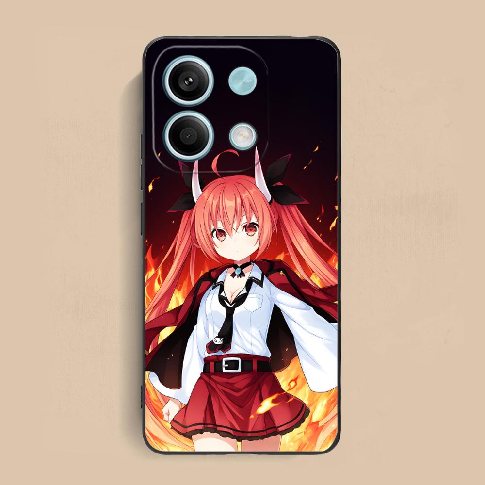 Date a Live Kotori Itsuka Matte TPU Mobile Phone Case for Xiaomi Redmi Note 14 13 12 11 S Pro Plus 4G 5G Colorful Printing Cover