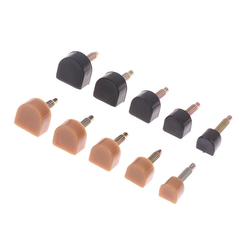 10Pcs Heel Repair Tips Pins Shoes Tips Taps Dowel Lifts Replacements Shoe Repair Heel Stoppers Protectors Accessories