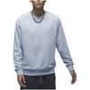 Jordan Essentials Solid Crew Neck Sweatshirt Men Tops Blue Gray FQ1865-436