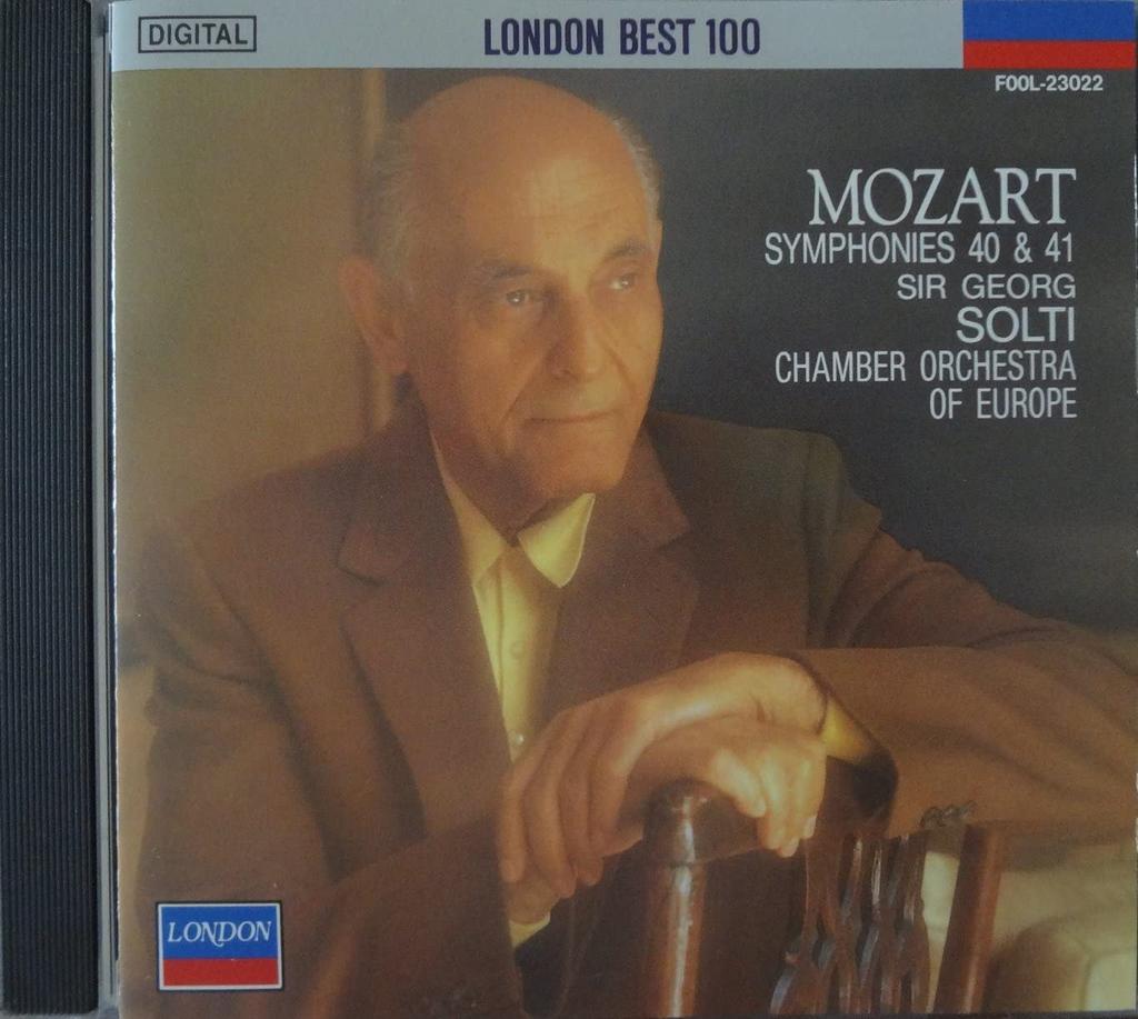 CD MOZART - Symphonies Nos.40 & 41"Jupiter" Sol 4143342 Japan Classical Used