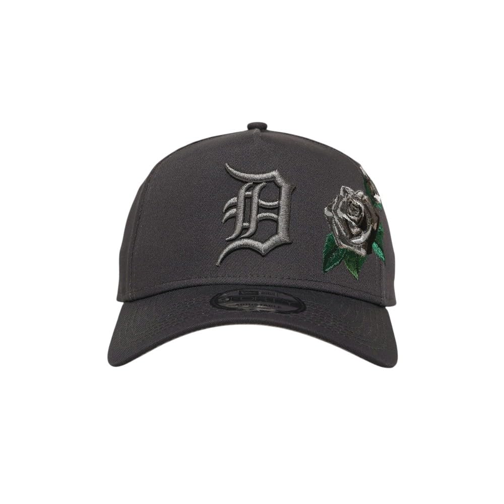 

New Era LA NY Yankees Dodgers MLB 9FORTY Gray Rose Snapback Cap Strapback GRAY Free Detroit Tigers (JP, Alphabet, Size, - Gray/Rose) [Used]