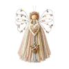 Angel Hanging Display Set for Indoor Rooms, Fabric Body Panels, Wire Outline and Hanging Cord Included for Use