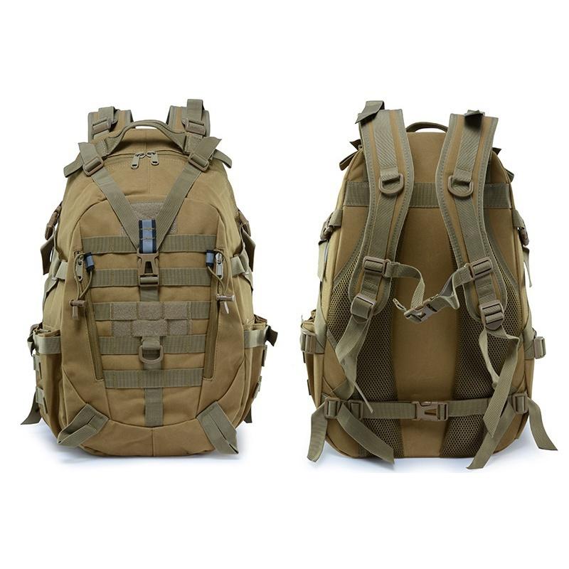 40L Camping Backpack Military Bag Men Travel Bags Tactical Army Molle Climbing Rucksack Hiking Outdoor Sac De Sport