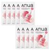 Anua Peach Niacinamide Serum Mask 25g x 10 Sheets with Peach Water 70%, Niacinamide 20000ppm, 3 Hyaluronic Acids, Panthenol & Ceramide NP