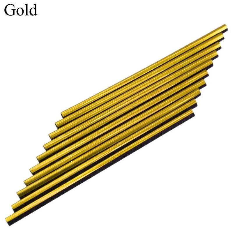 10pcs/set Car Styling Mouldings 20cm Interior Air Vent Grille Switch Rim Trim Outlet Scratch Guard Protector Car Styling Strip