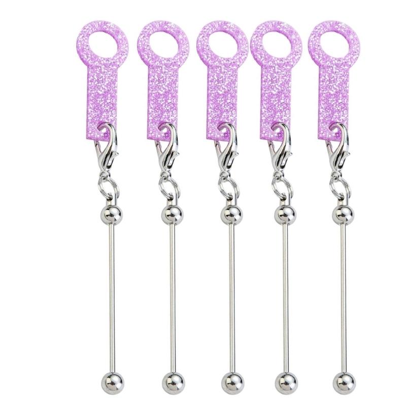 Acrylic Drinking Straw Bead Charm DIY Bead  Straw Adapter  Straw Cup Decoration