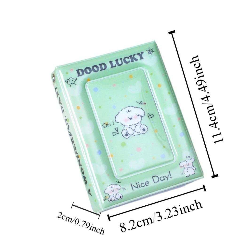 3 Inch Small Card Collection Book Cartoon Animals Picture Storage Holder  Idol Card