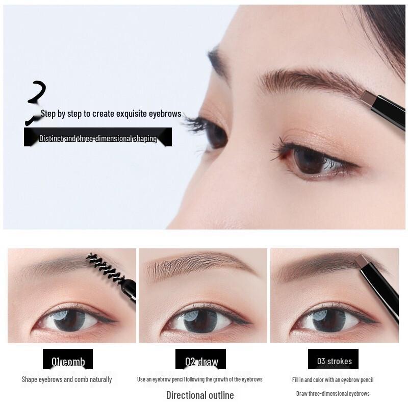 ZEESEA Double-Ended Waterproof Eyebrow Pencil
