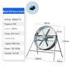 High-Power Variable Speed Industrial and Agricultural Fan