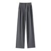 MJ STYLE Women's High-Waist Draped Wide-Leg Quick-Dry Suit Pants