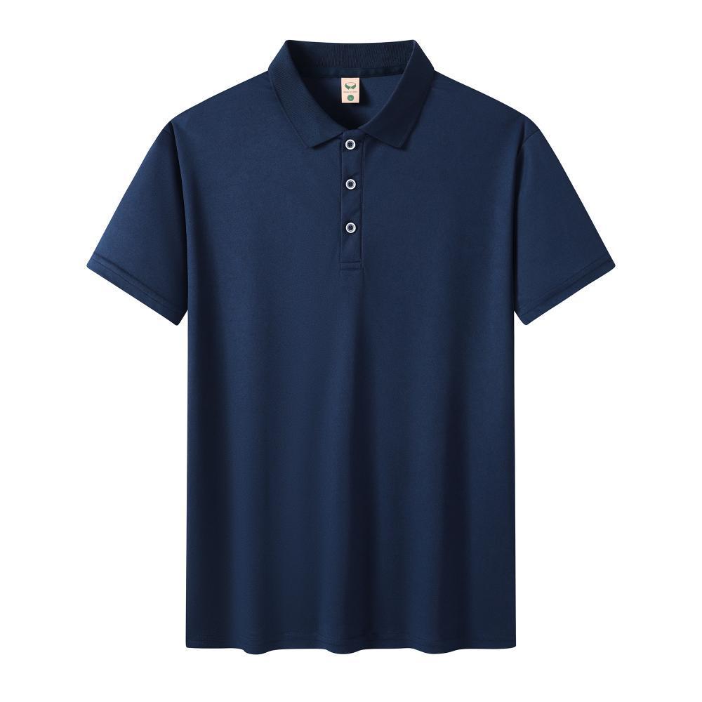 Custom Quick-Dry Short-Sleeve Polo Shirts with Logo for Corporate Teams and Cultural Events