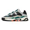 adidas Originals Niteball Tissu Cuir Décontracté Sportif Durable Baskets Basses Lifestyle Unisexe Gris Vert ID4086