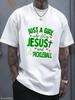 Unisexs Christian Pickleball TShirt  Just A Girl Who Loves Jesus  Pickleball Print UltraSoft Breathable Apparel Suitable for