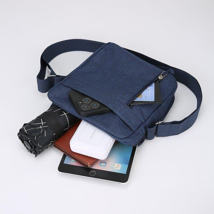 New Men's Lightweight Mobile Phone Bag Messenger Bag