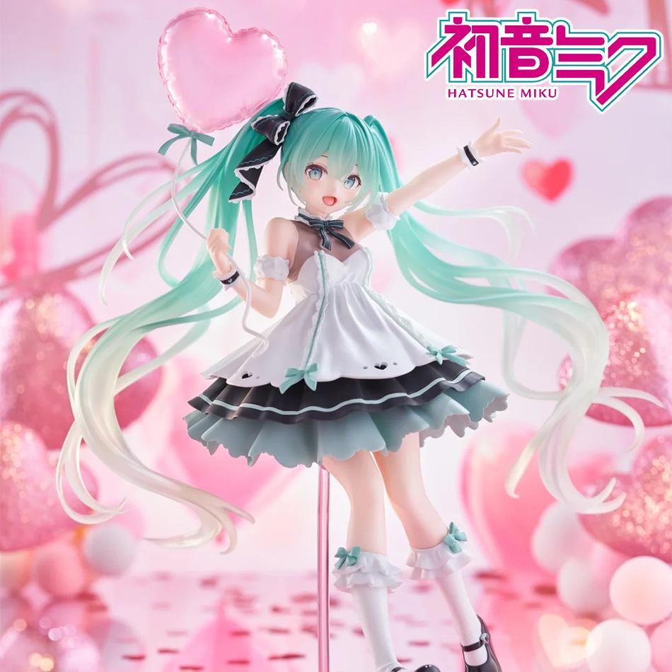 Disponibile Figura Anime Fancy Hatsune Miku Festa di Compleanno 2025 PVC Figura Anime Modello Collezionista Statuetta Giocattoli Regalo Per Bambini