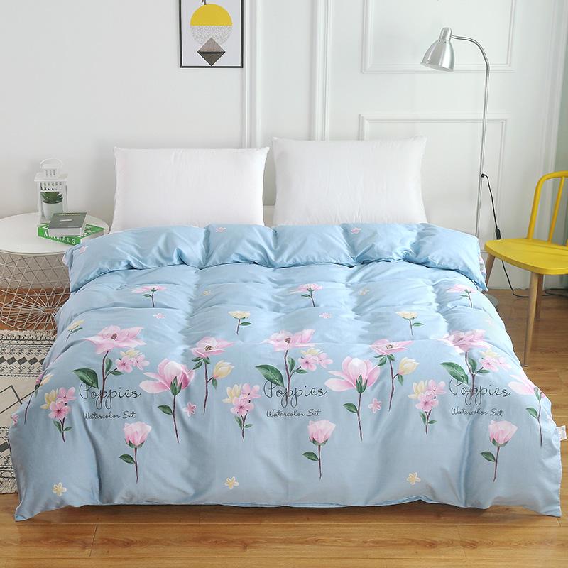 

Plant Flower Duvet Cover Queen Size 100% Cotton Botanical Pattern Quilt Cover with Zipper 1Pcs Skin-friendly Breathable Bedding 150x200cm Single 1Pc