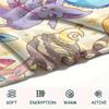 Coperta di Flanella con Fantasia Pokémon Eevee, Alta Qualità, Confortevole per Tutte le Stagioni, Decorazione per la Casa, Calore e Comfort, Perfetta per Regali.