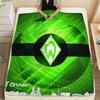 SV Werder Bremen Flanelldecke, Hohe Qualität, Bequem für alle Jahreszeiten, Heimdekoration, Wärme und Komfort