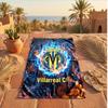 Villarreal FC Print Microfiber Beach Towel Quick Dry Absorbent Large Towel For Beach Swimming Travel