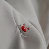 925 Silver Crab Ring: Women's Trendy Open Design with Cute Pincer Accents - Perfect for the Fashionable Trendsetter