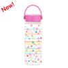Stainless Steel Insulated Water Bottle 550ml Wide Mouth Portable Travel Mug With Handle Outdoor Gym Office