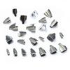 200 Pcs Stainless Steel Edge Binding Tongue Clasps for DIY Necklace & Bracelet Making