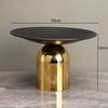 Metal Base Circular Resin Fruit Tray, Candy, Jewelry Storage Tray, Living Room Desktop Storage Tray, Home Decoration