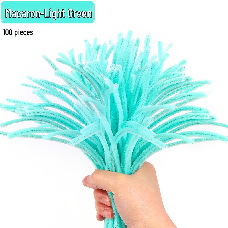 Colorful Chenille Stems for Kids' DIY Crafts: Art Material for Kindergarten Projects