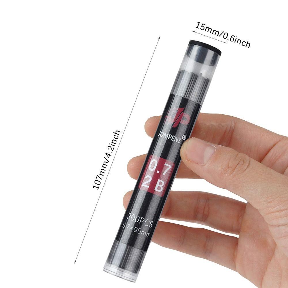 Colored Mechanical Pencil Refills 2B Mechanical Pencil Lead Propelling Pencil Replacement Refill