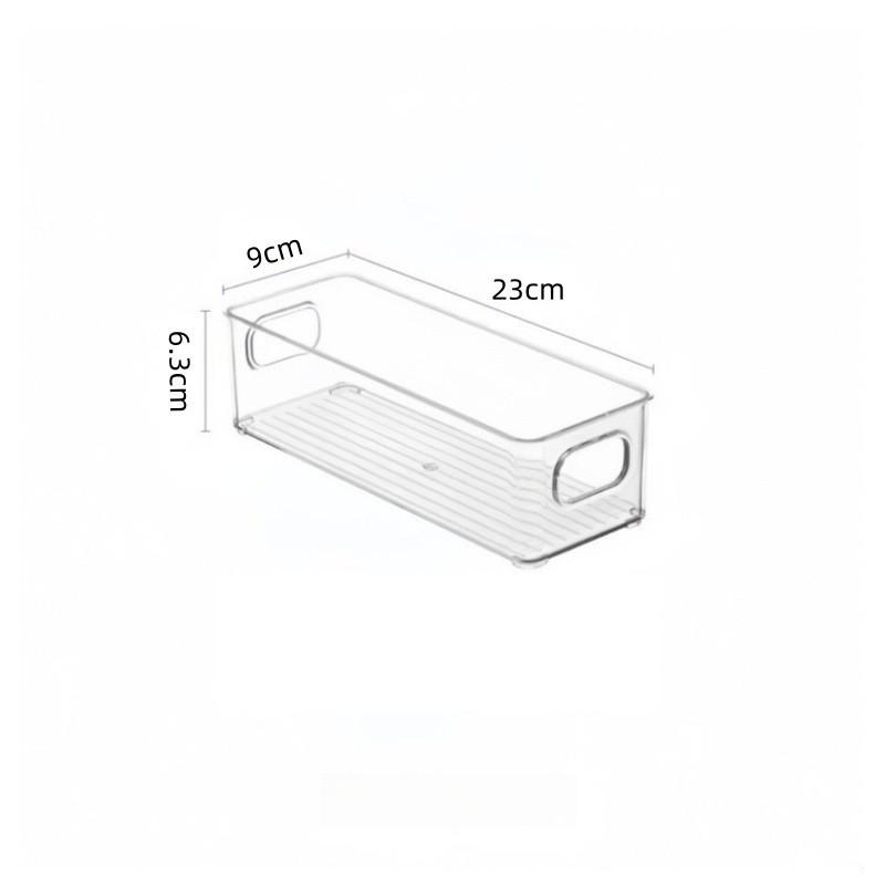 Transparent Large Capacity Drawer Storage Box for Kitchen & Desktop Organization