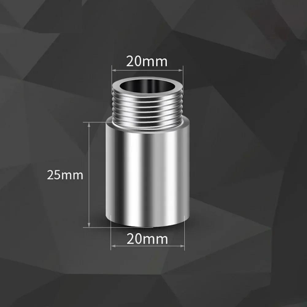 

10-60mm Shower Head Extension Pipe Stainless Steel Bathroom Shower Extension For Bathroom Home Hardware Accessories