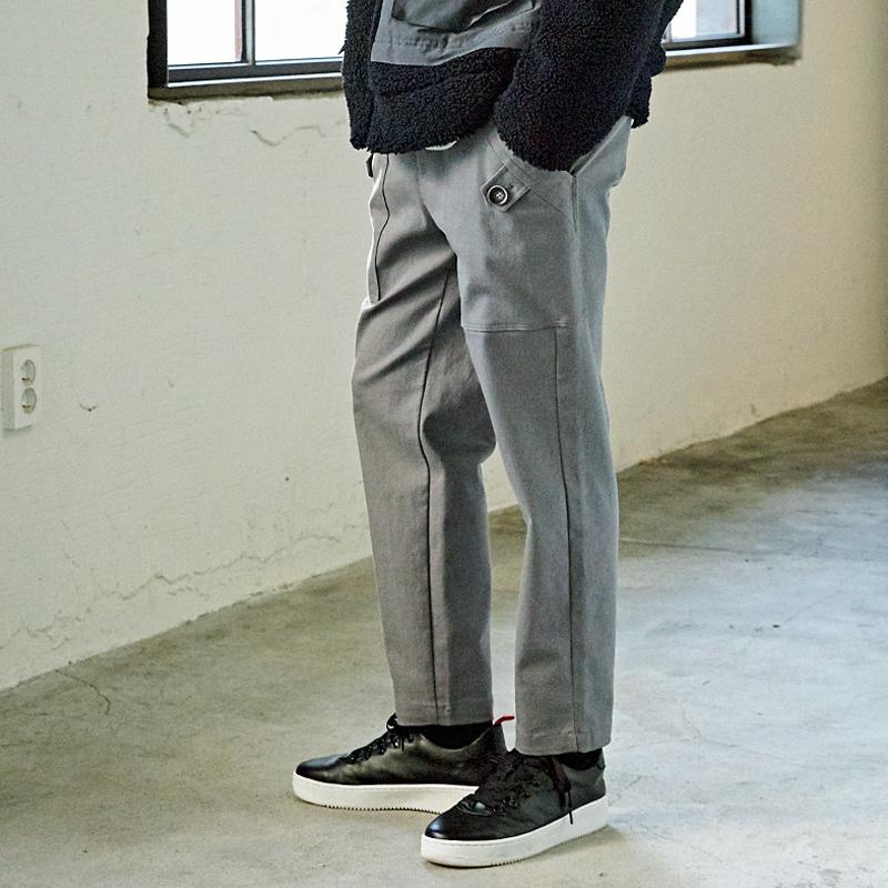 CUSTOMUS Stitch & Point Button E-Band Slim Pants Cxs22Wwpta78