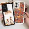 Pumpkin Happy Fall Autumn Soft Phone Case for Xiaomi Poco X7 X6 X5 Pro X4 Gt X3 F7 Ultra M8 M7 Redmi 15C 15 14C 13 13C 12 12C 10