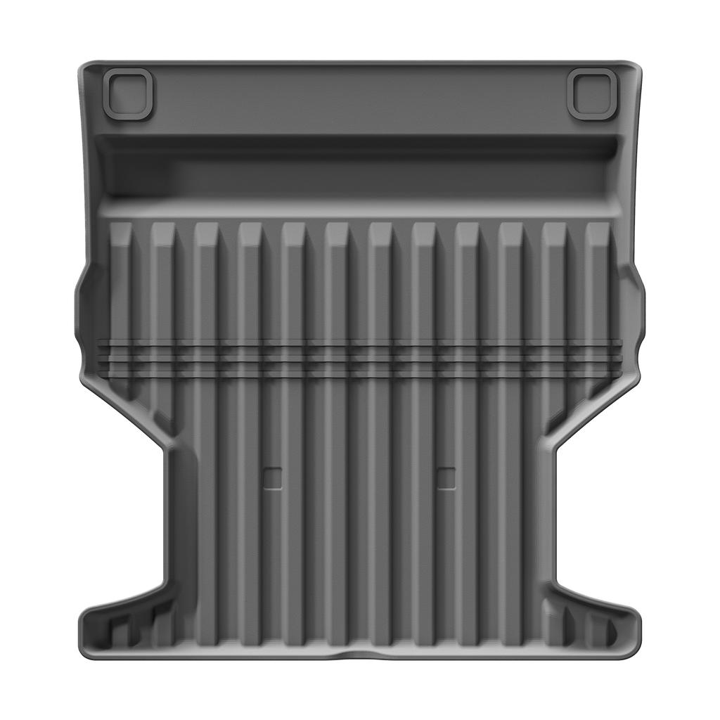 for GMC Hummer EV 2025-2025 Car Front Rear Trunk Mats Truck Bed Liner Pad TPE 3D All Season Protection Black