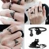 Open Design Kitty Ring Copper Allergy Resistant Lightweight Fashion Jewelry Stylish Finger Rings For Daily Wear Gifts