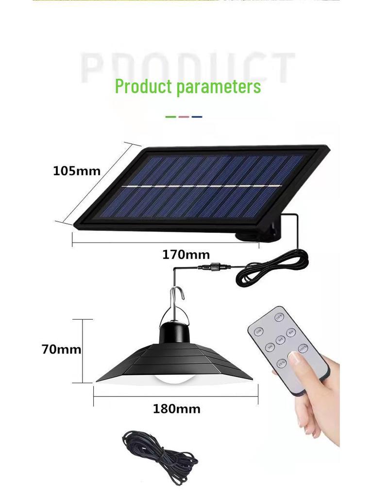 Waterproof Solar-Powered Motion Sensor Outdoor Light for Courtyard or Roadway
